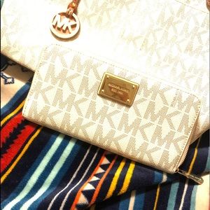 Michael Kors monogram wallet